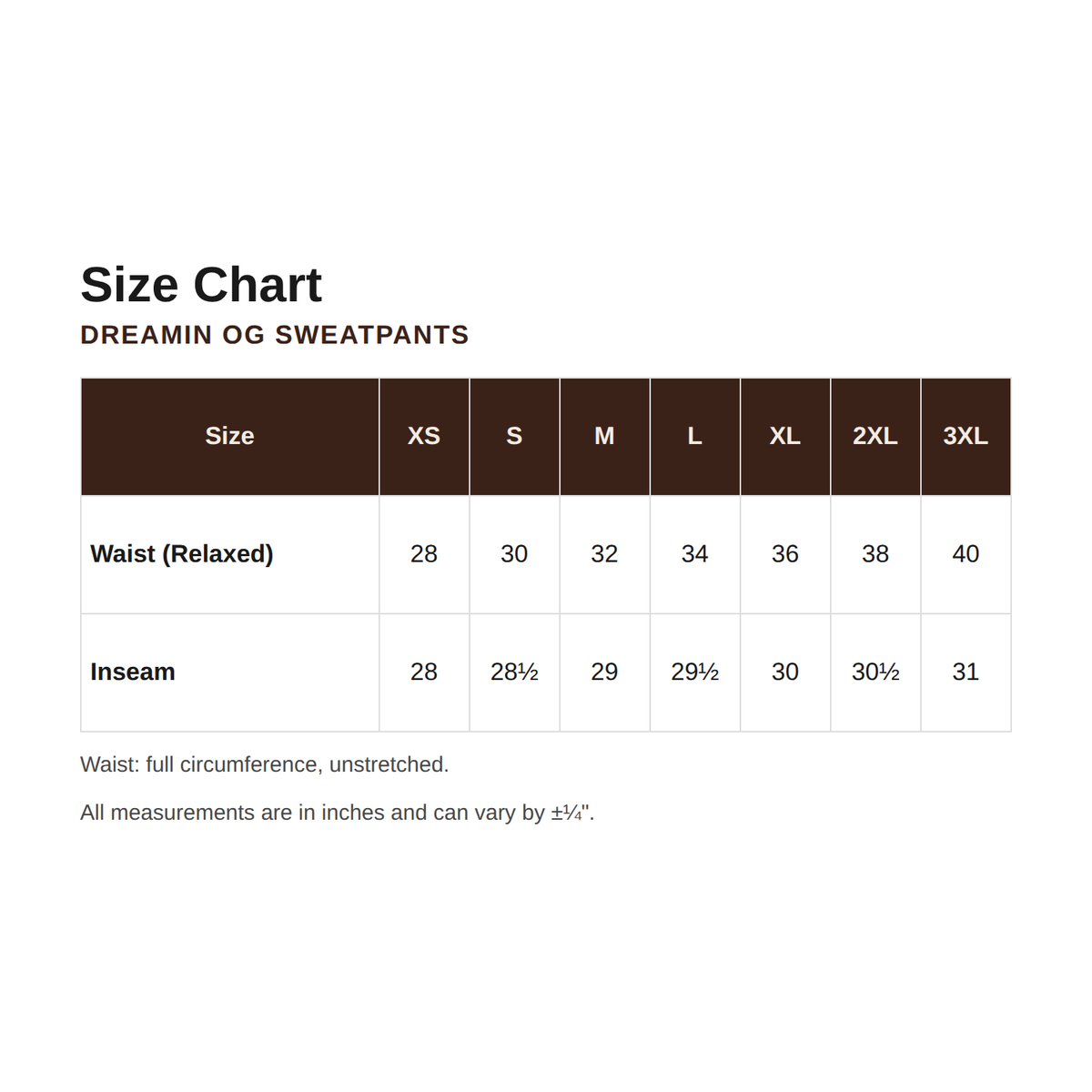 Dreamin OG Sweatpants - Black
